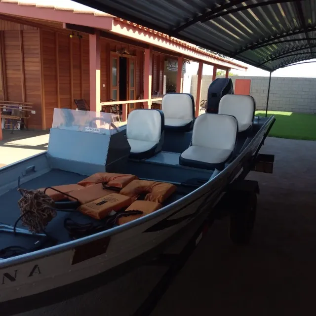 Lancha 5m, com 1,60 Largura - Alumi Barcos