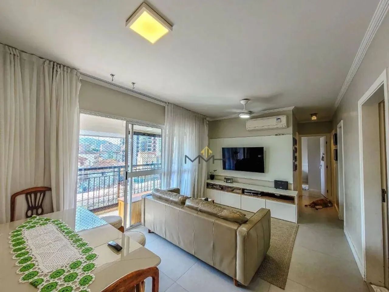 Apartamento Garden com 3 dormitórios à venda, 188 m² - Gonzaga - Santos/SP - Foto 2