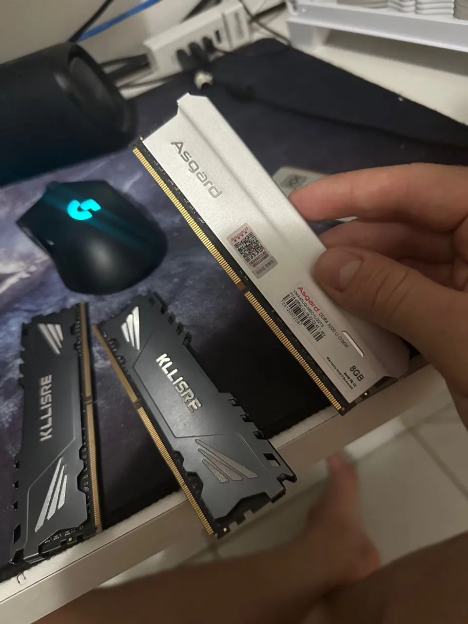 4x memória ram 8gb 3200mhz - Foto 3