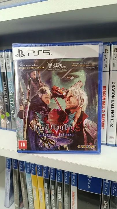 Jogo lacrado Devil May Cry PS5 aproveite 