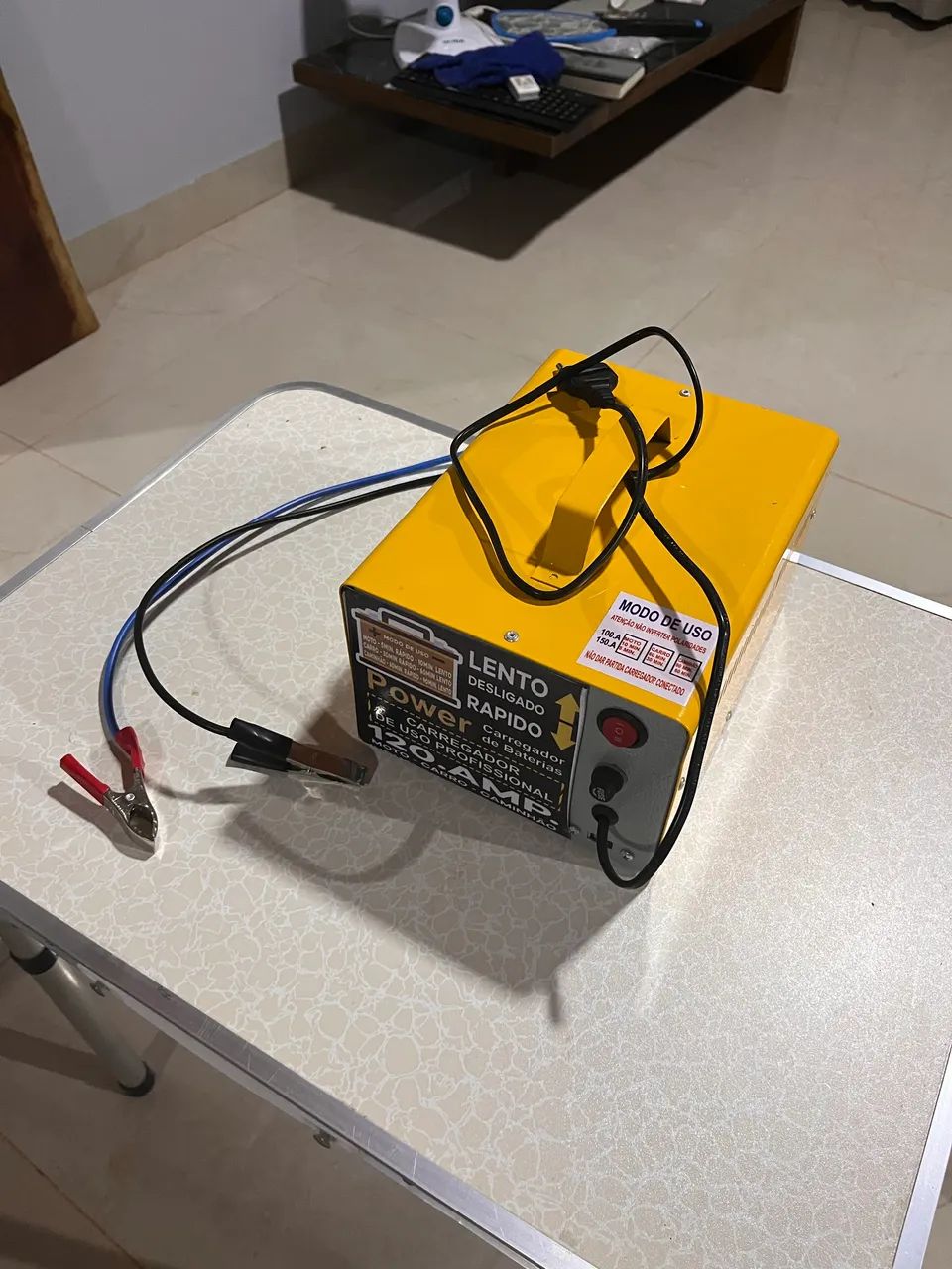 Carregador de Baterias 120AMP