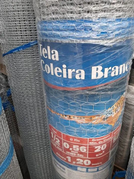 Tela para pinteiro / Tela para viveiro / Tela para galinheiro / Tela Galvanizada  - Foto 6