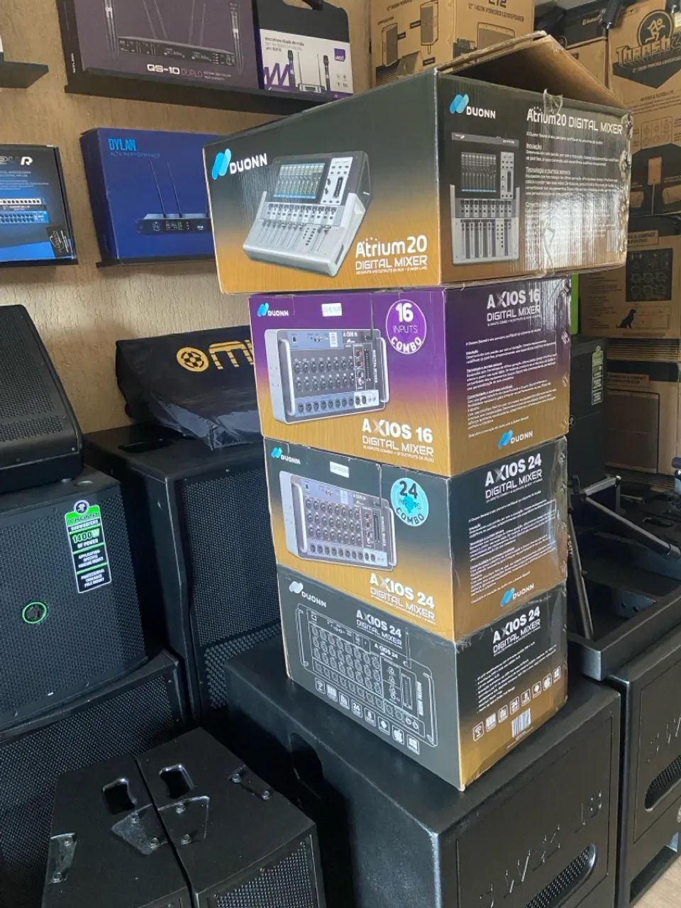 Mesa de Som Digital Duonn AXIOS 24 Multipista - Foto 4