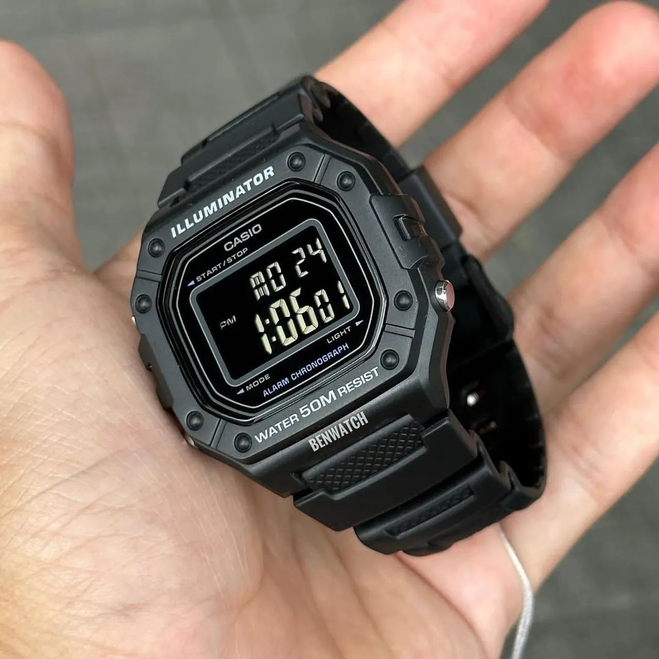 Relógio CASIO W-218H-1BVDF - NOVO C/ NOTA FISCAL  - Foto 4