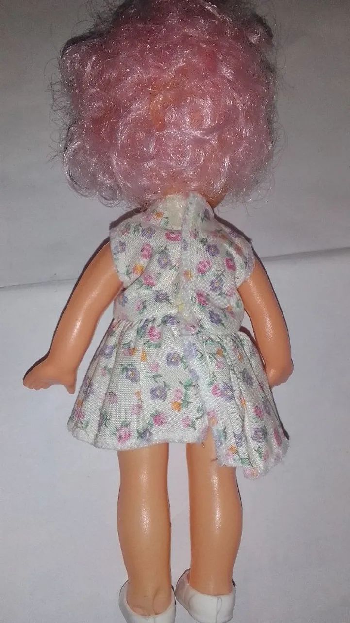 Bonequinha de plástico bolha antiga  - Foto 2