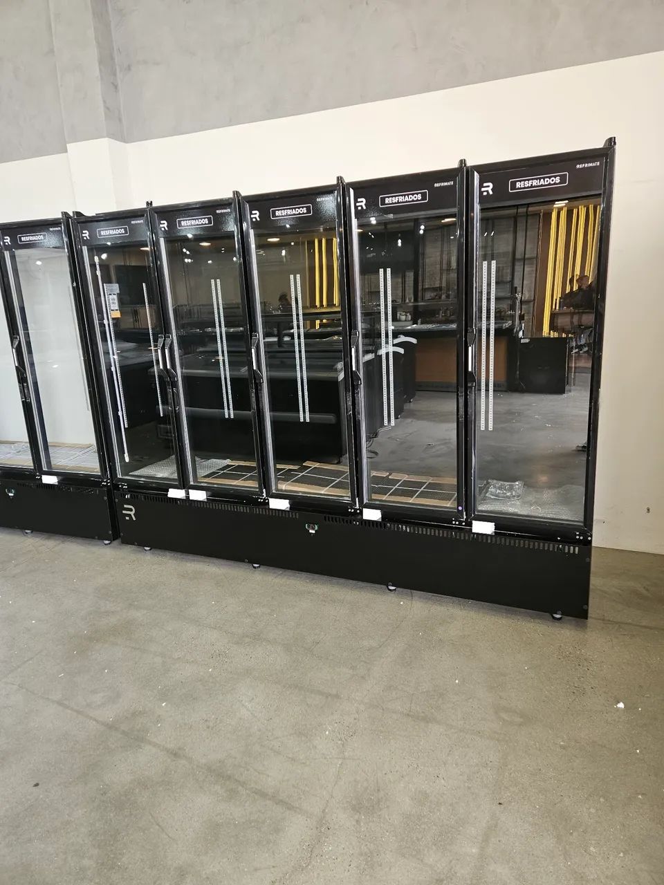 refrigeradora expositora 5 portas multiuso 0 a 7 graus nova