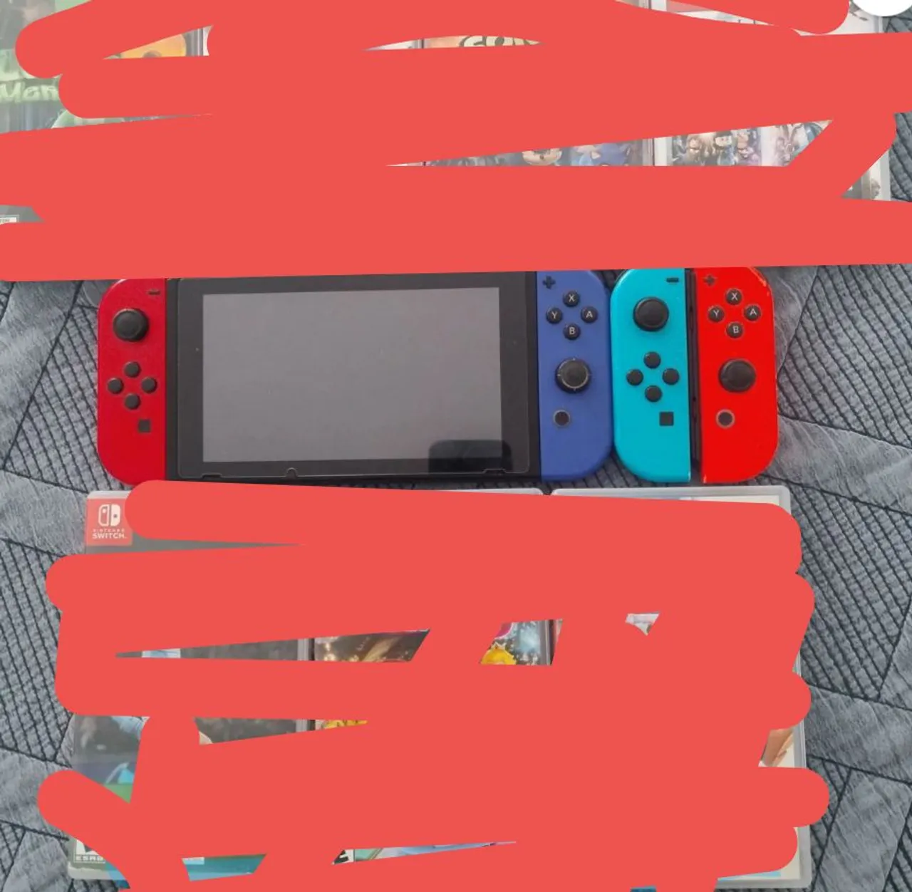 Nintendo Switch Completo com 2 joycons extras