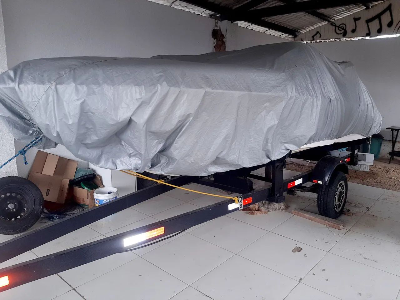 Lancha Focker 160 + Carreta Rodoviária  - Foto 8