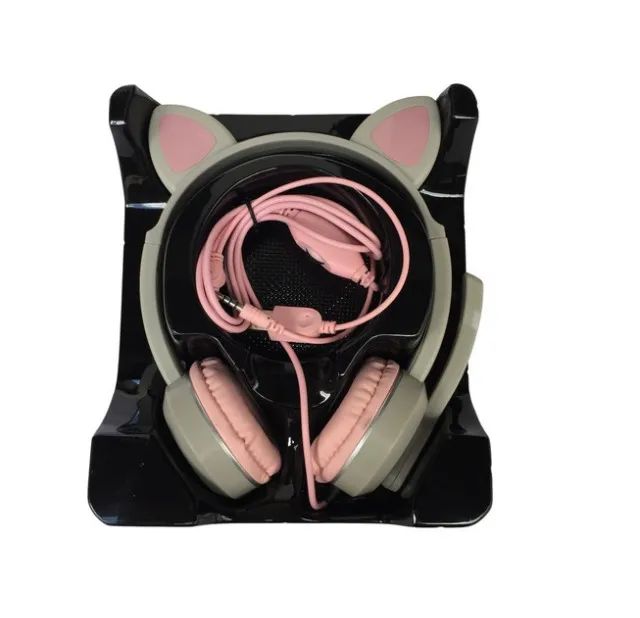 Headset Gamer Iluminado  Orelha de Gato Altomex - Foto 5
