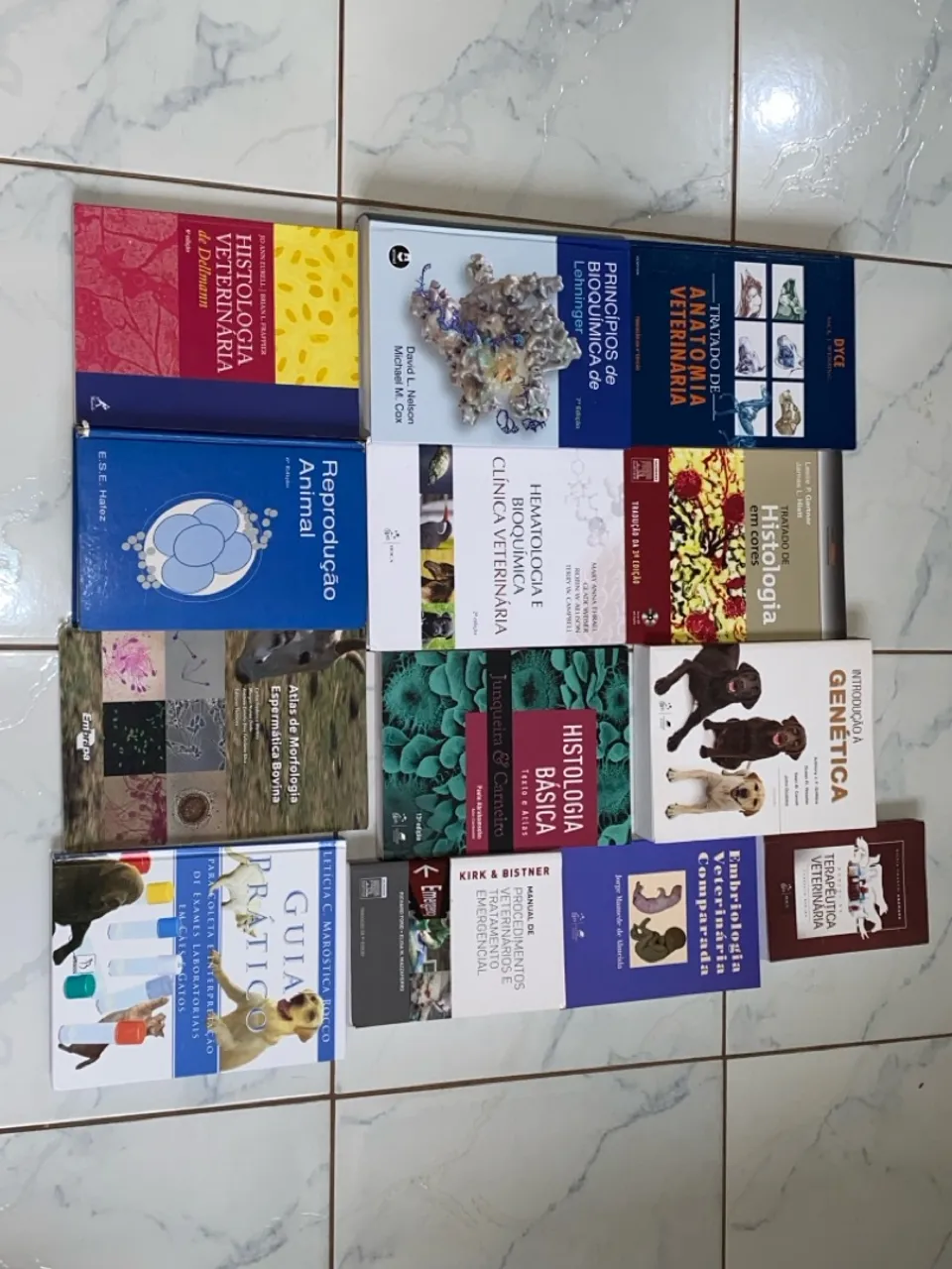 Livros de Medicina Veterinária - cada um por 100 reais