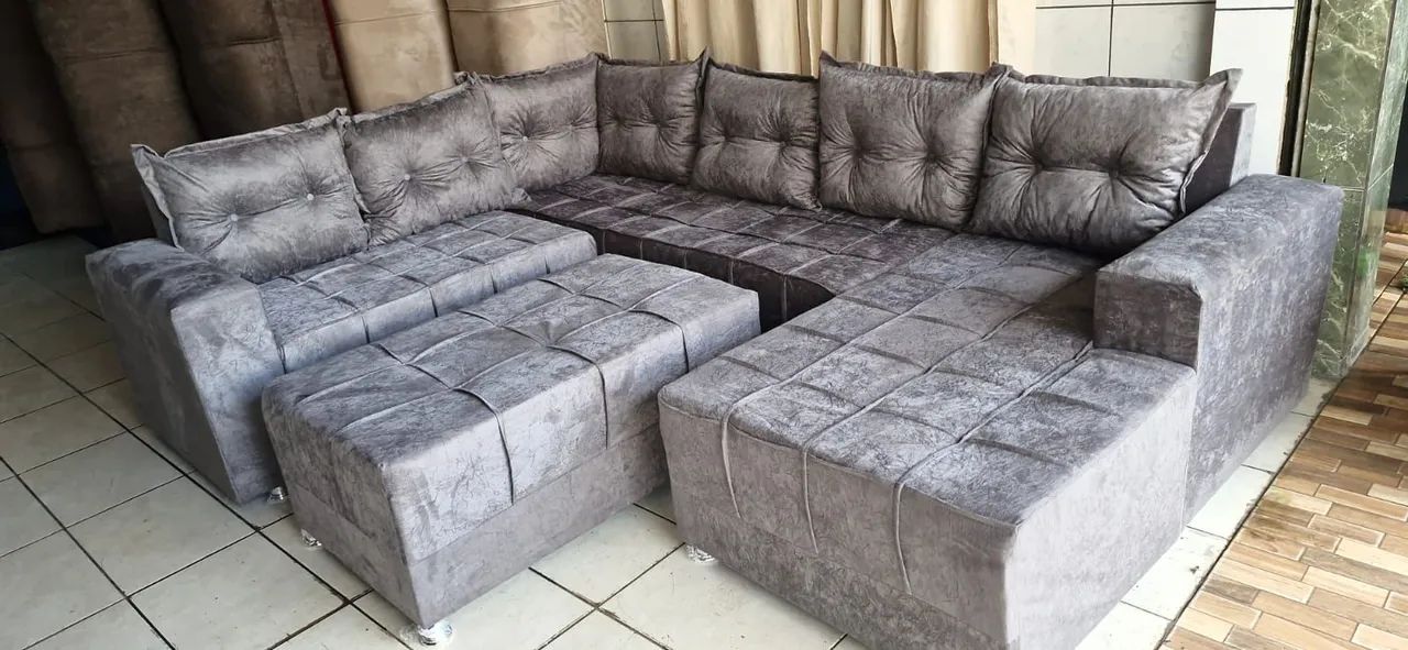 CONJUNTO DE SOFÁ ENTREGA GRÁTIS  - Foto 5