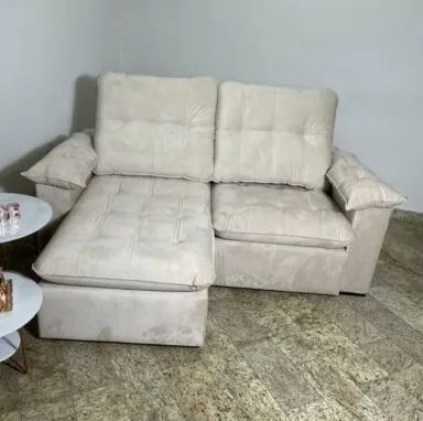 Sofá Retrátil e Reclinável Imperial 2,30 cm ,Pronta Entrega. - Foto 2