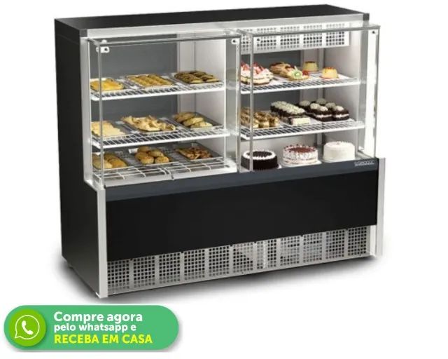 Balcão Refrigerado e Estuta 1,40M Novo