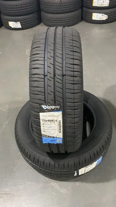 Pneu Remold 195/55R15 Longway/Pioneiro