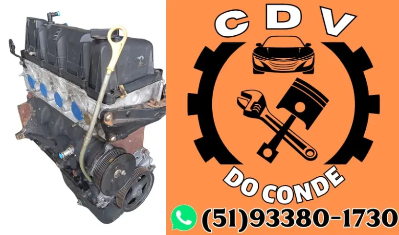 Motor Parcial Ford Fiesta 1.0 Zetec Rocam com 73 cv flex nota fiscal e garantia