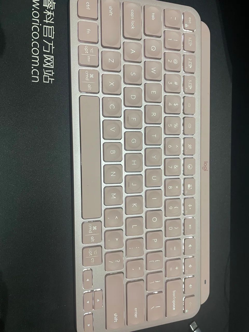 Teclado Mx Keys mini rosa - Foto 2