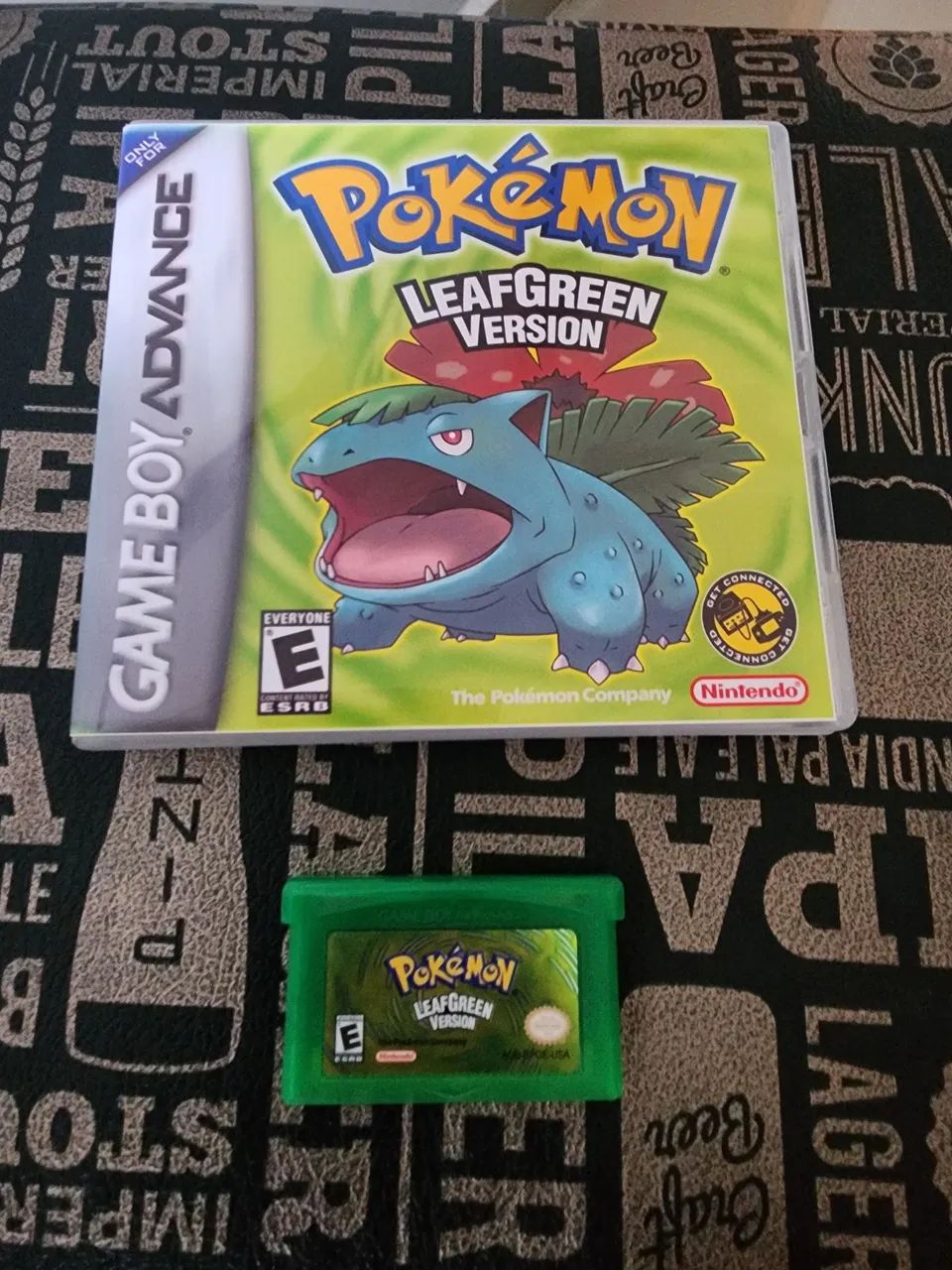 Pokémon Leaf Green GBA (repro)