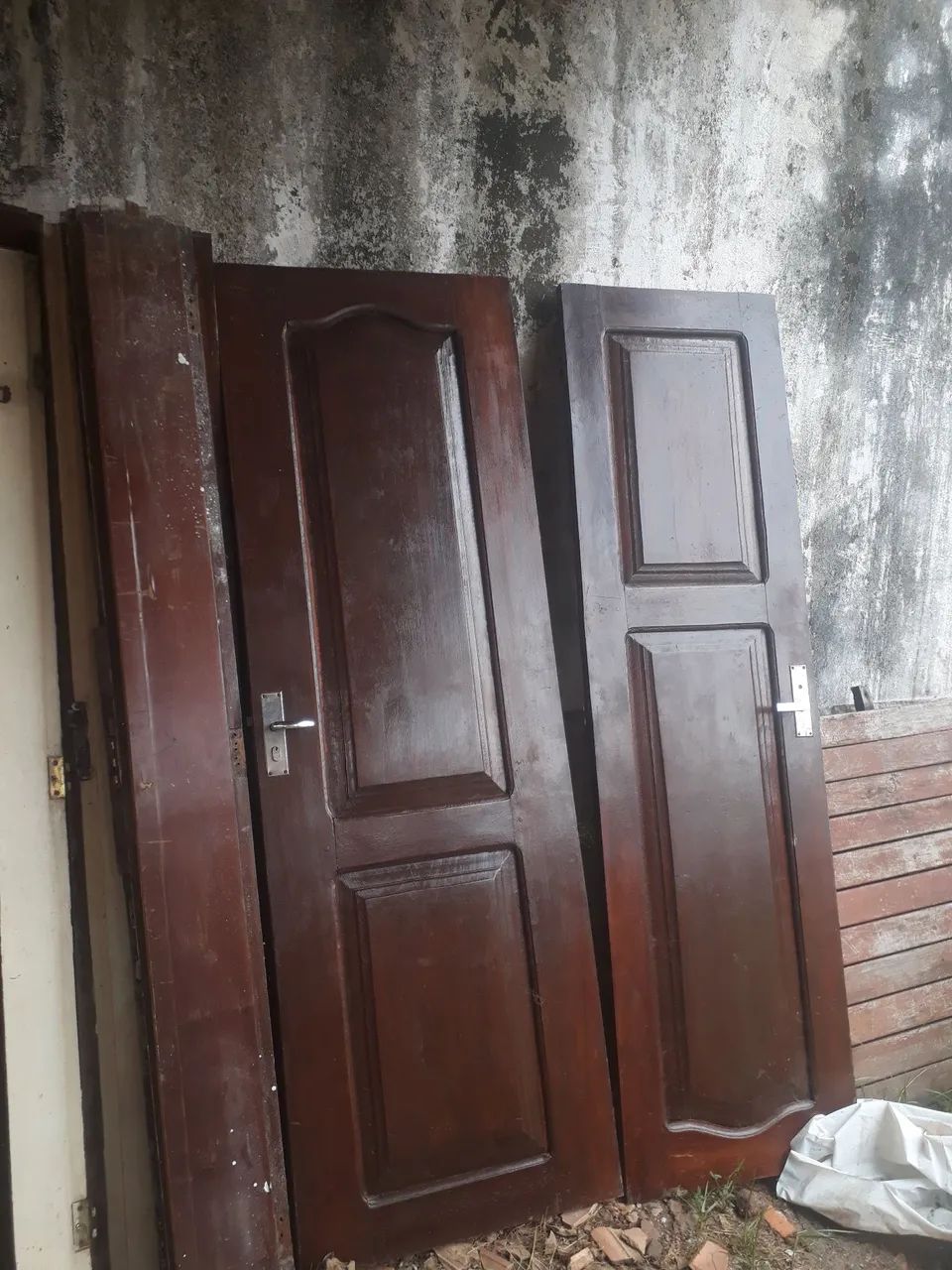 Portas em madeira angelim - Foto 4