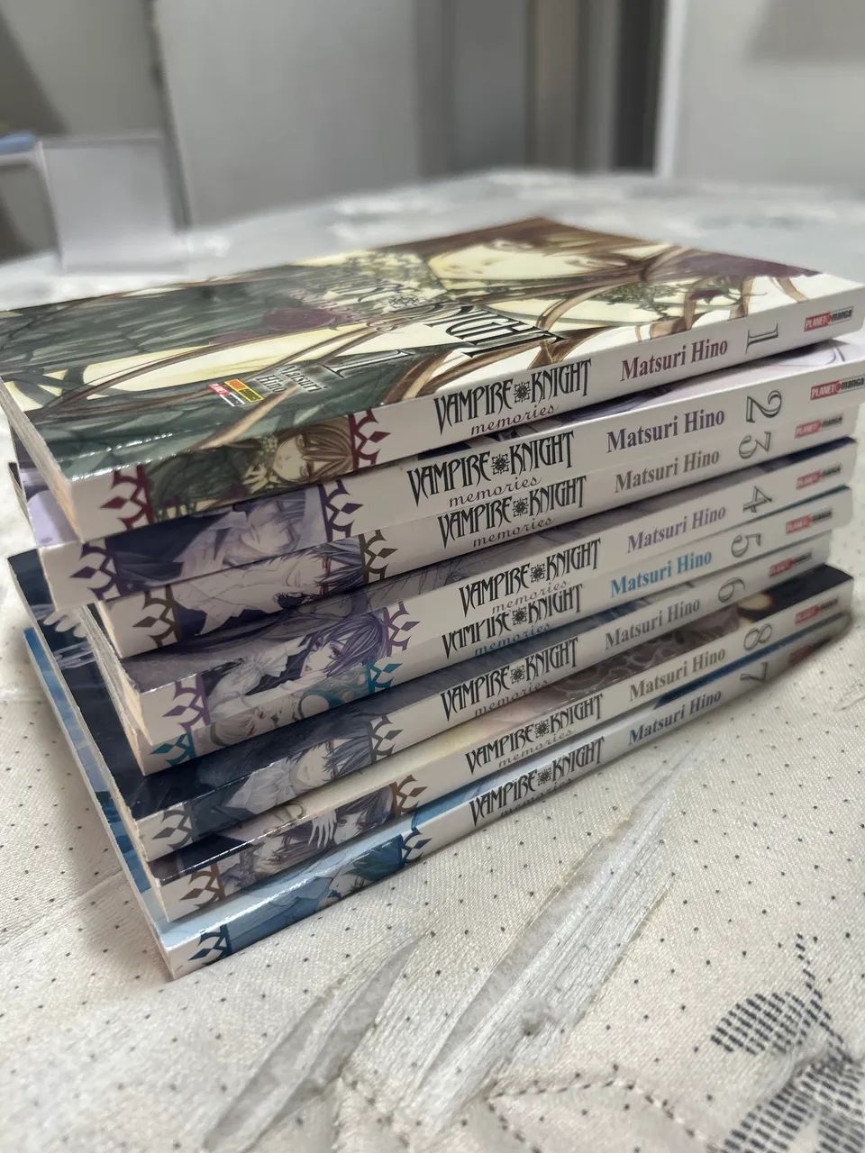 Mangá Vampire Knight Memories vol 1 ao 8 (20 reais cada unidade