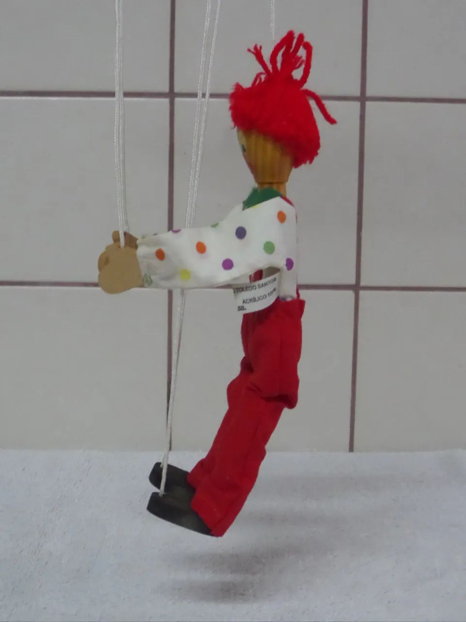 marionete boneco palhaço  - Foto 2