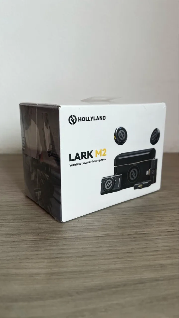 Microfone Hollyland Lark M2 COMBO LACRADO GARANTIA E NOTA FISCAL