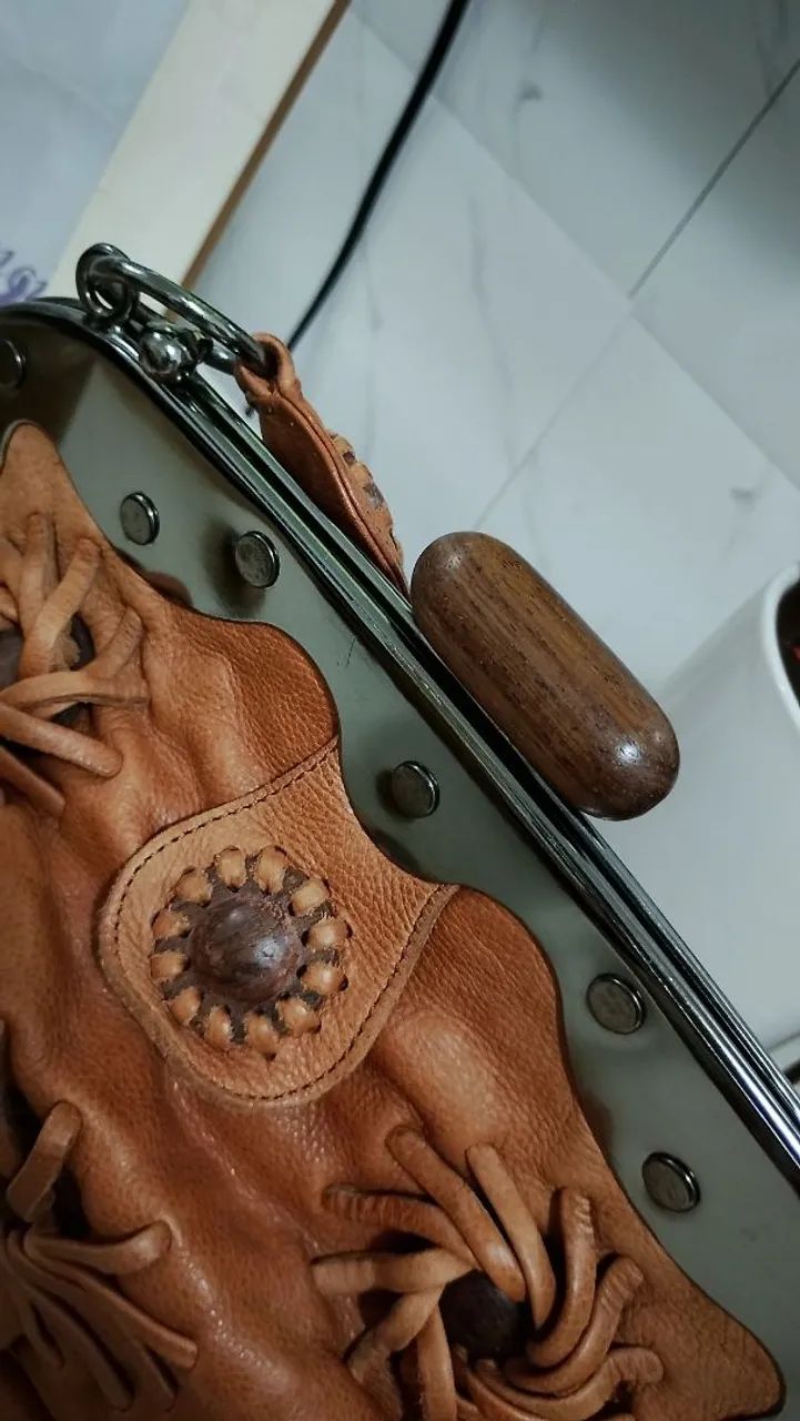 Bolsa de couro - Foto 4