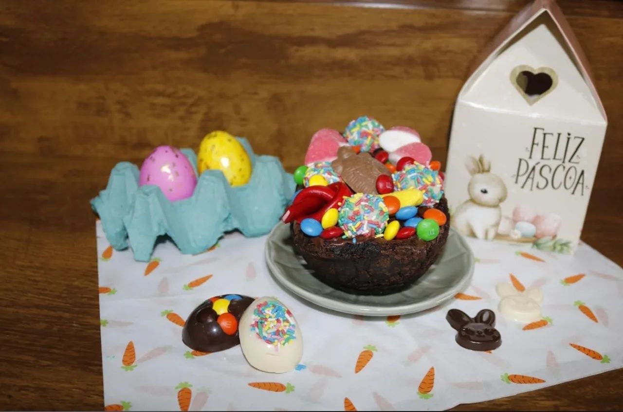 Ovo brownie de colher kids  - Foto 4