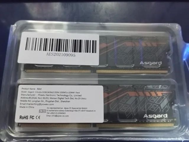 Memória Ram Asgard TUF 32 Gigas (2x16) DDR4 (Leia a Descrição) - Foto 2