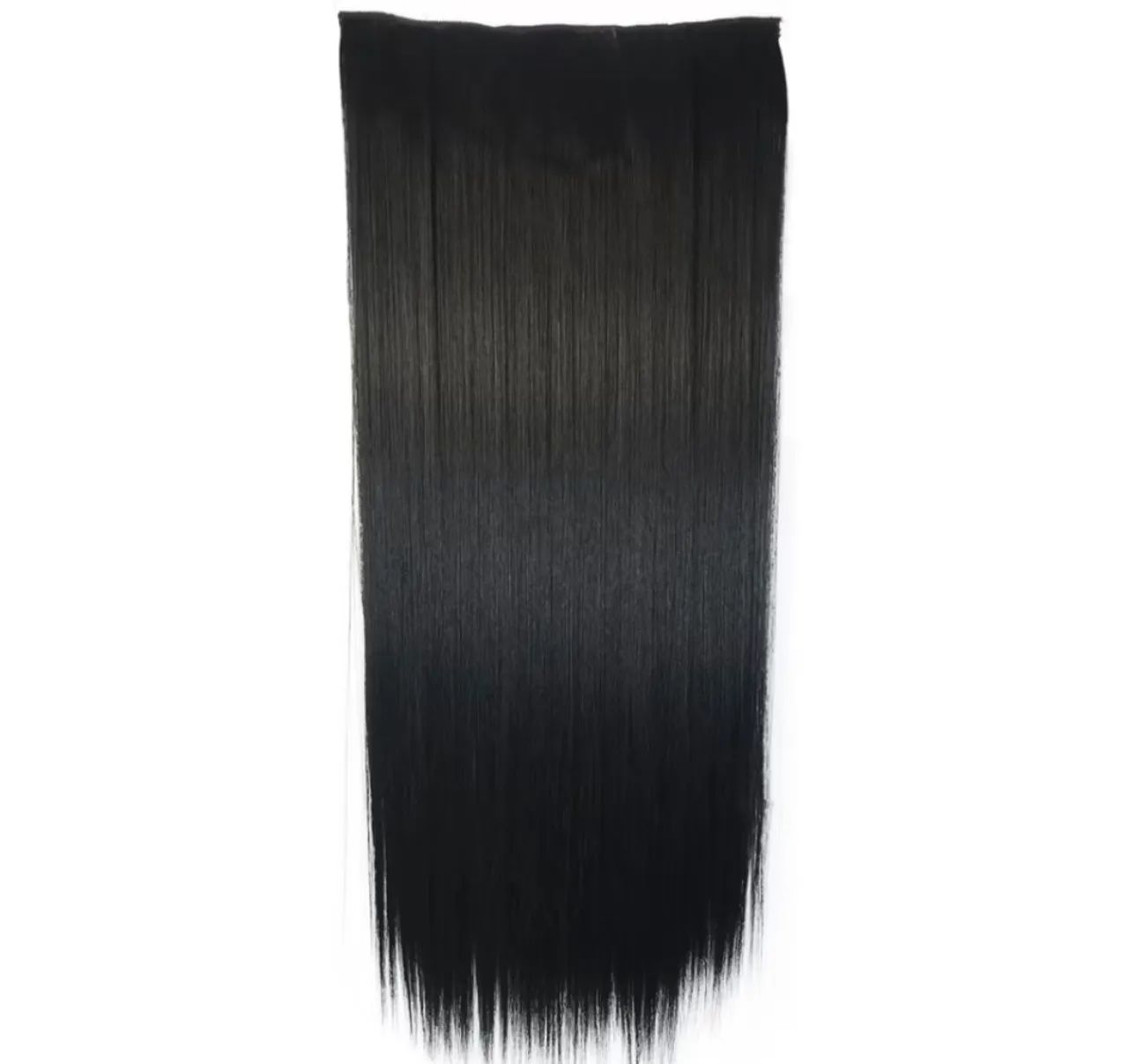 Aplique de cabelo castanho com presilhas 150g - Foto 4