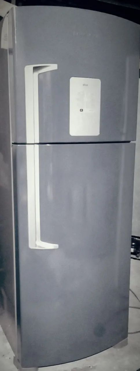 Geladeira Brastemp Frost Free cinza 