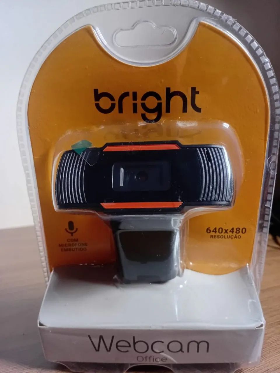 Webcam com microfone, Office, resolução 640 x 480, WC574, Bright - PT 1 UN