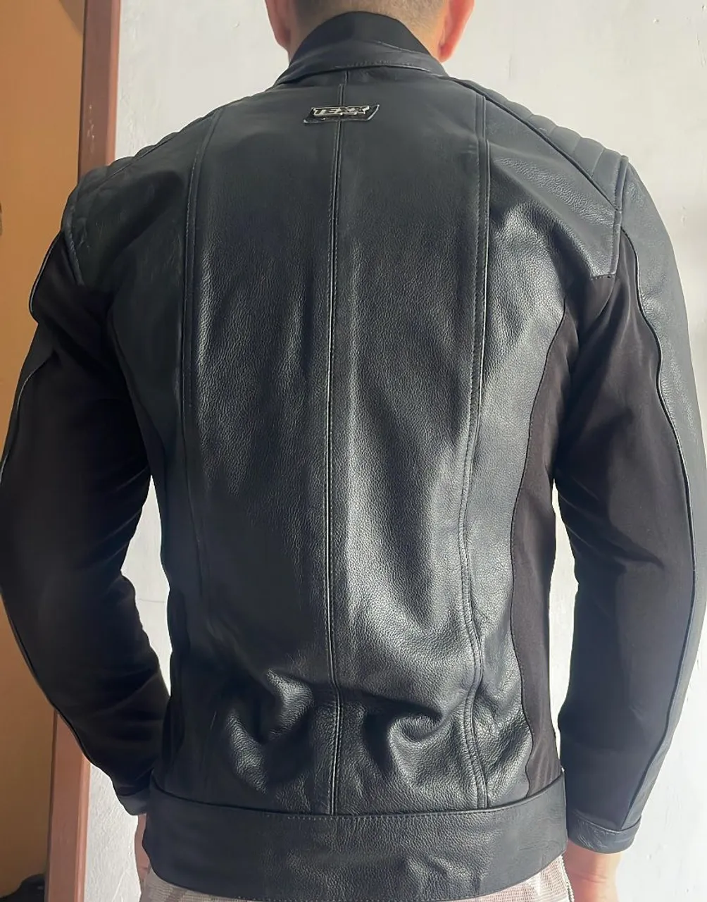 Jaqueta de Couro Texx de Motoqueiro