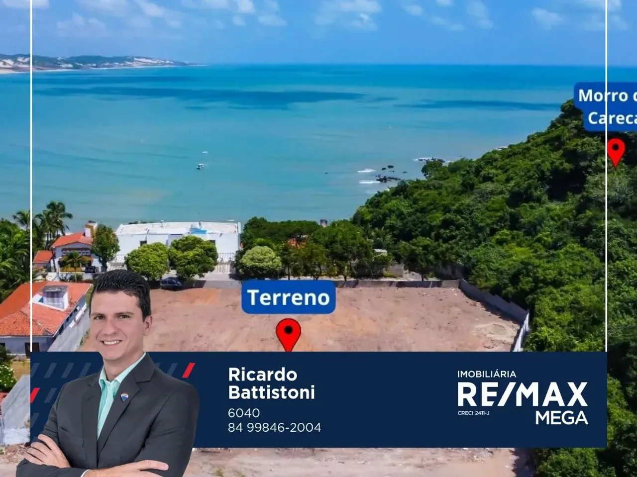 Terreno para venda com 3500 metros quadrados em Ponta Negra - Natal - RN