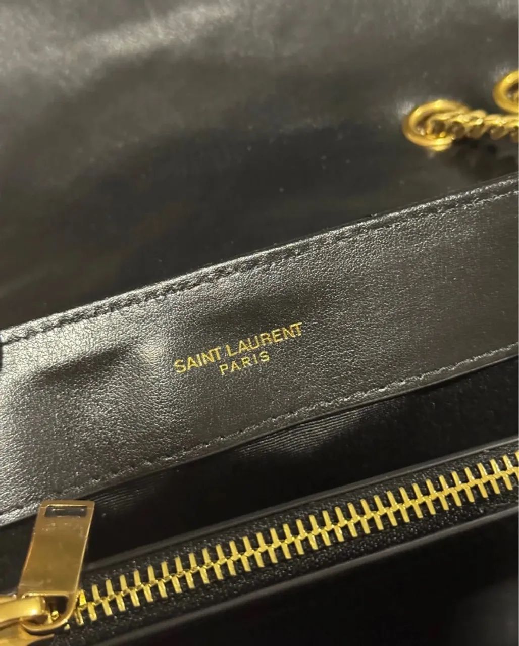 Bolsa YSL Loulou Preta Couro Original  - Foto 5