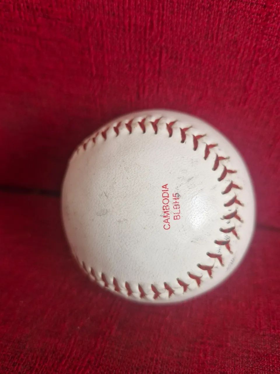 Bola oficial de beisebal antiga playmaker - Foto 3