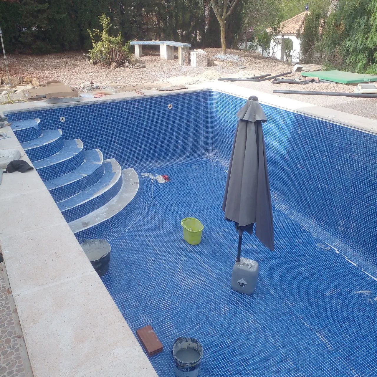 Reforma de piscina de alvenaria e fibra - Foto 2