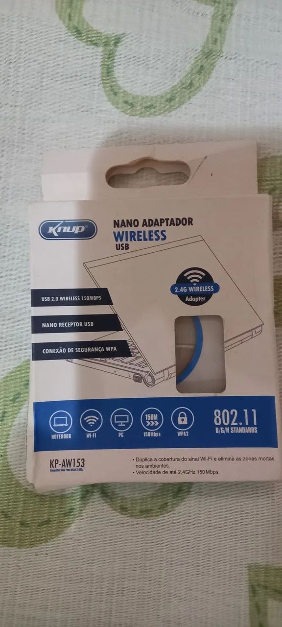 Adaptador wireless USB para Pc 