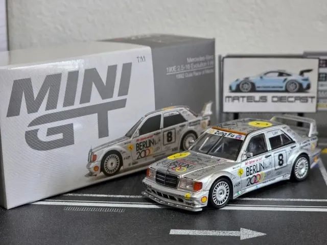 Mercedez-Benz 190E 2.5-16 Evolution II #8 - MiniGT - Foto 2