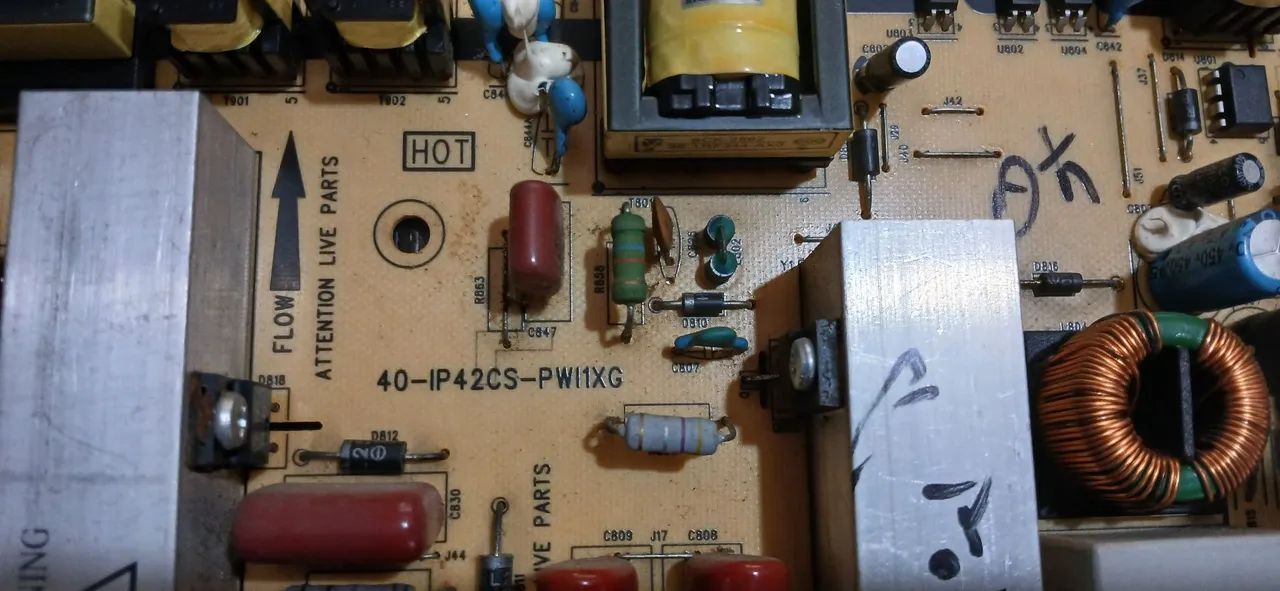 Placa Fonte Philips 40-ip42cs-pwi1xg.     Modelo42pfl3604/78 - Foto 3