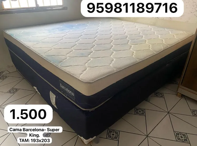 Cama Barcelona Super King 193x203