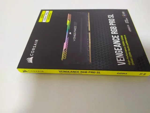Memória RAM Corsair Vengeance RGB Pro SL DDR4 16GB (2x8GB) 3600MHz (CMH16GX4M2Z3600C16) - Foto 2