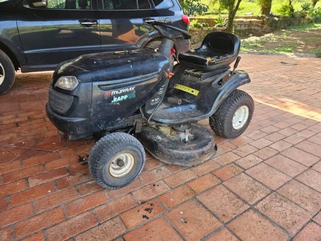 Trator de Grama Cortador de Dirigir Trapp Murray 18.5 HP - Foto 5