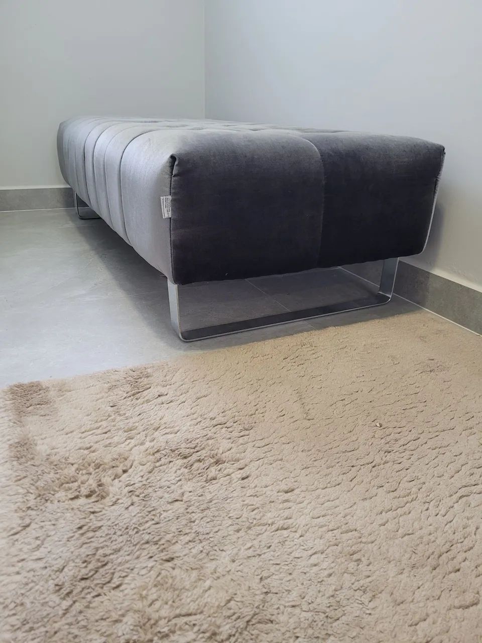 Puff veludo 70x160cm - Foto 2