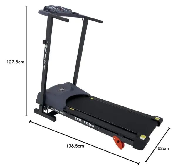 Esteira Ergométrica Dream Fitness DR 1600 Nova Lacrada