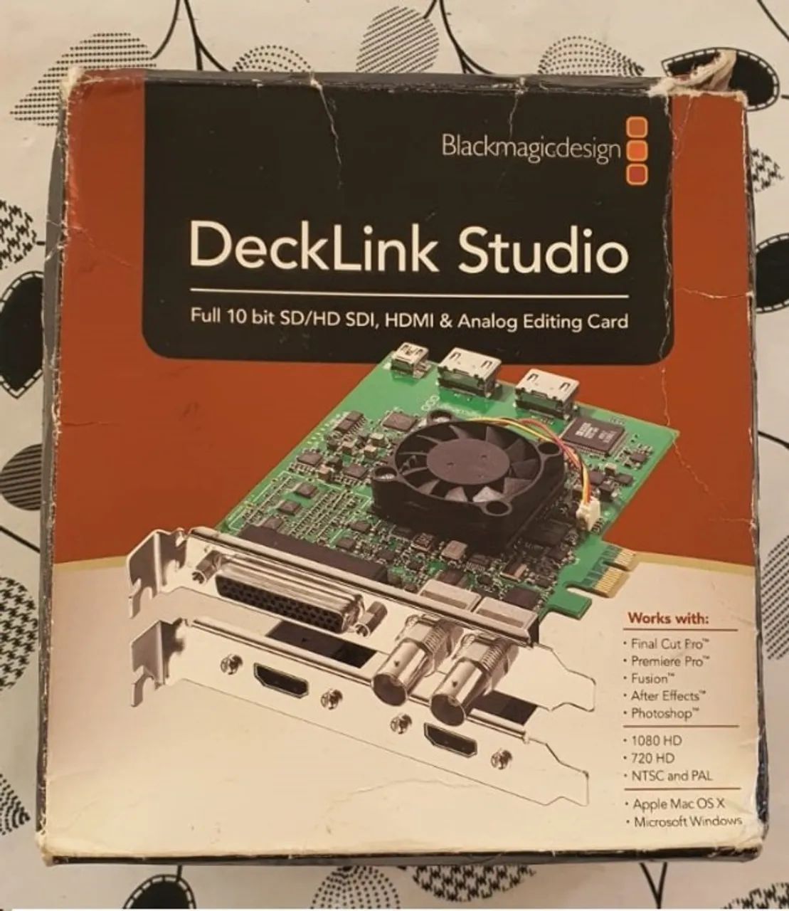 Vendo Placa de Captura Blackmagic DeckLink Studio 2 SDI na Caixa Completa!