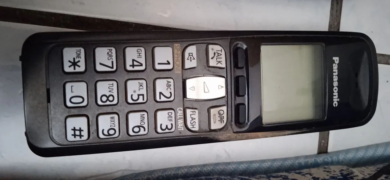 Telefone Panasonic sem fio kx TG 6421lb - Foto 3