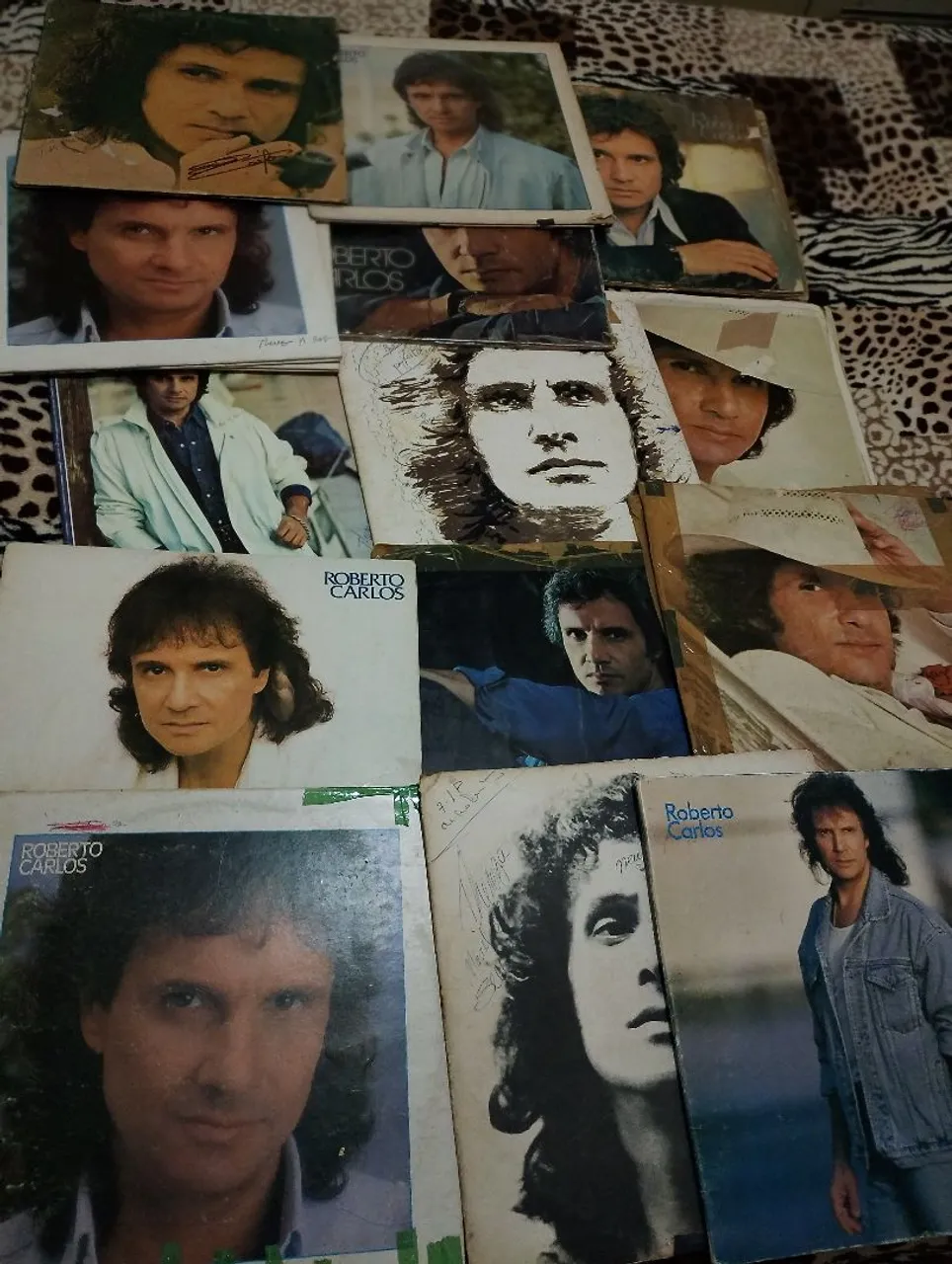Coleção Roberto Carlos - Discos de Vinil