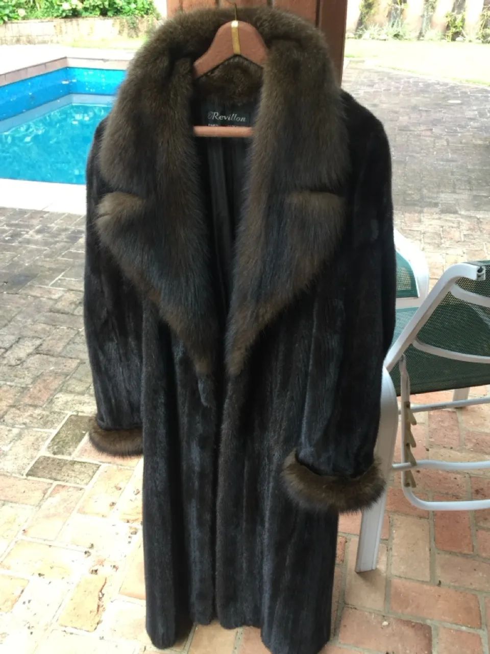 Casaco de vison preto elegante - Foto 4