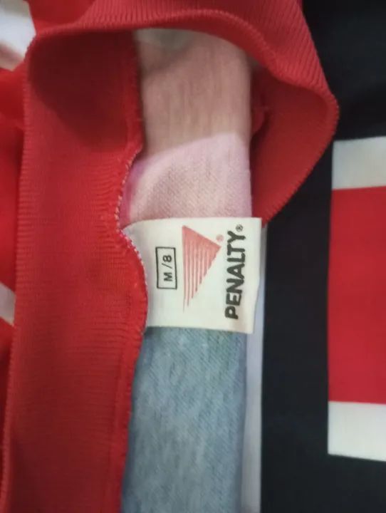 Camisa São Paulo - TAM - Penalty - 1995 original  - Foto 5