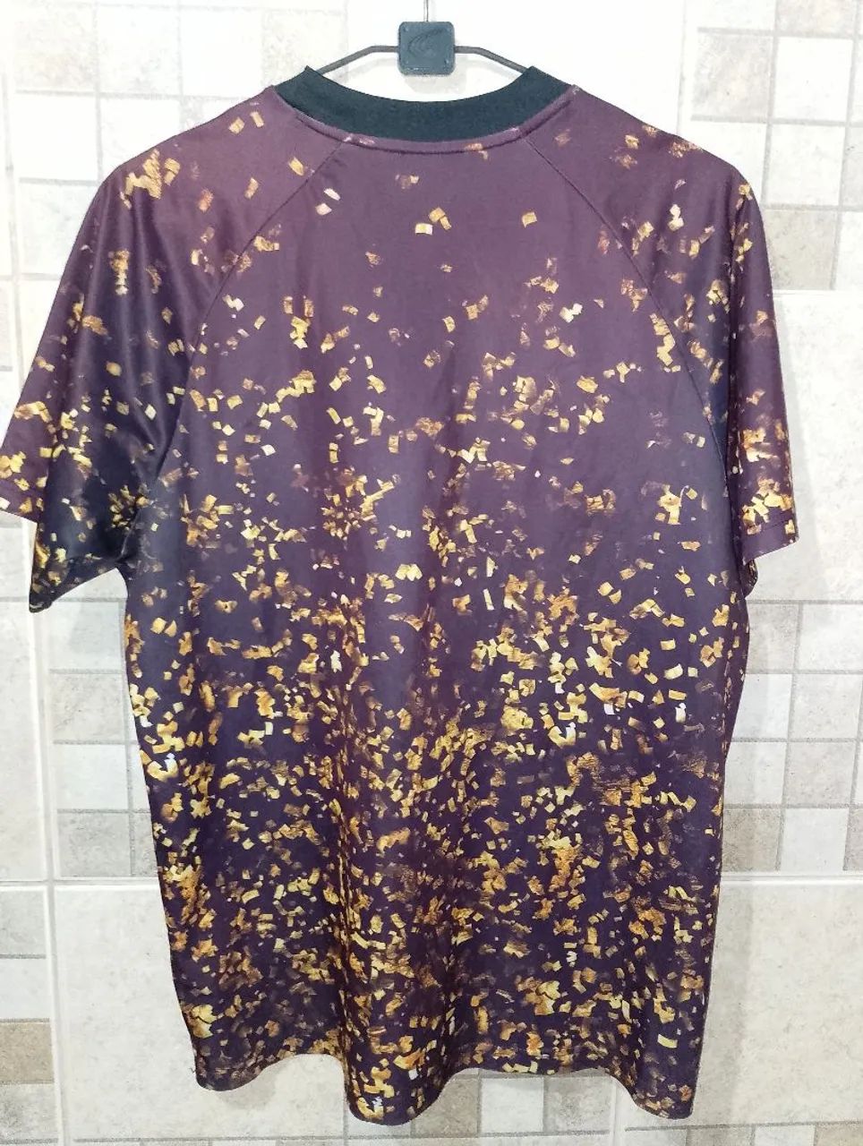 Camisa de futebol Real Madrid Fly Emirates - Tamanho GG - Foto 2